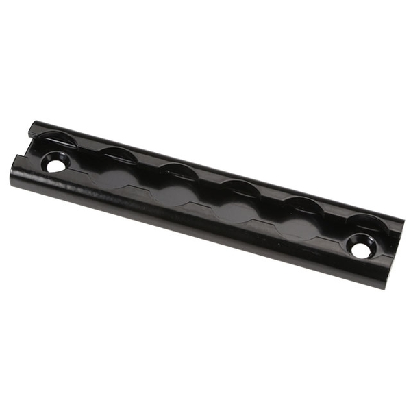 Us Cargo Control 6" L-Track - Black AT6BL